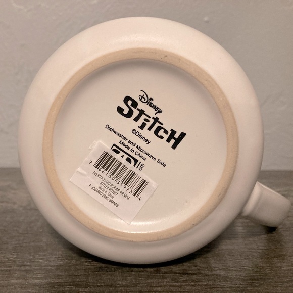 Disney Stitch White Coffee Mug - Picture 6 of 6